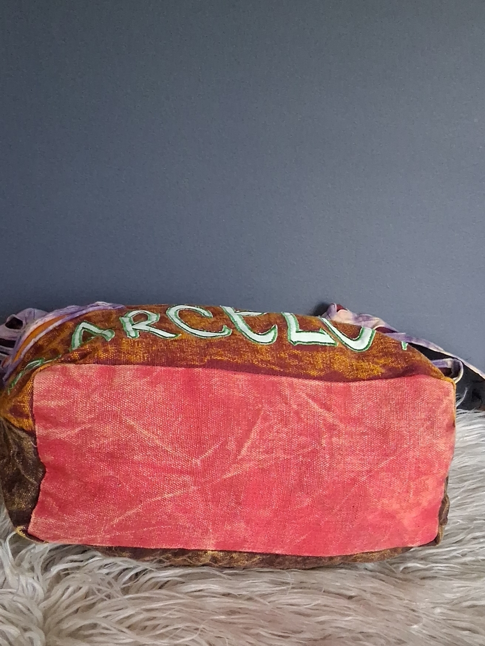 Robin Ruth Distressed Boho  Messenger Bag - Picture 5 of 14